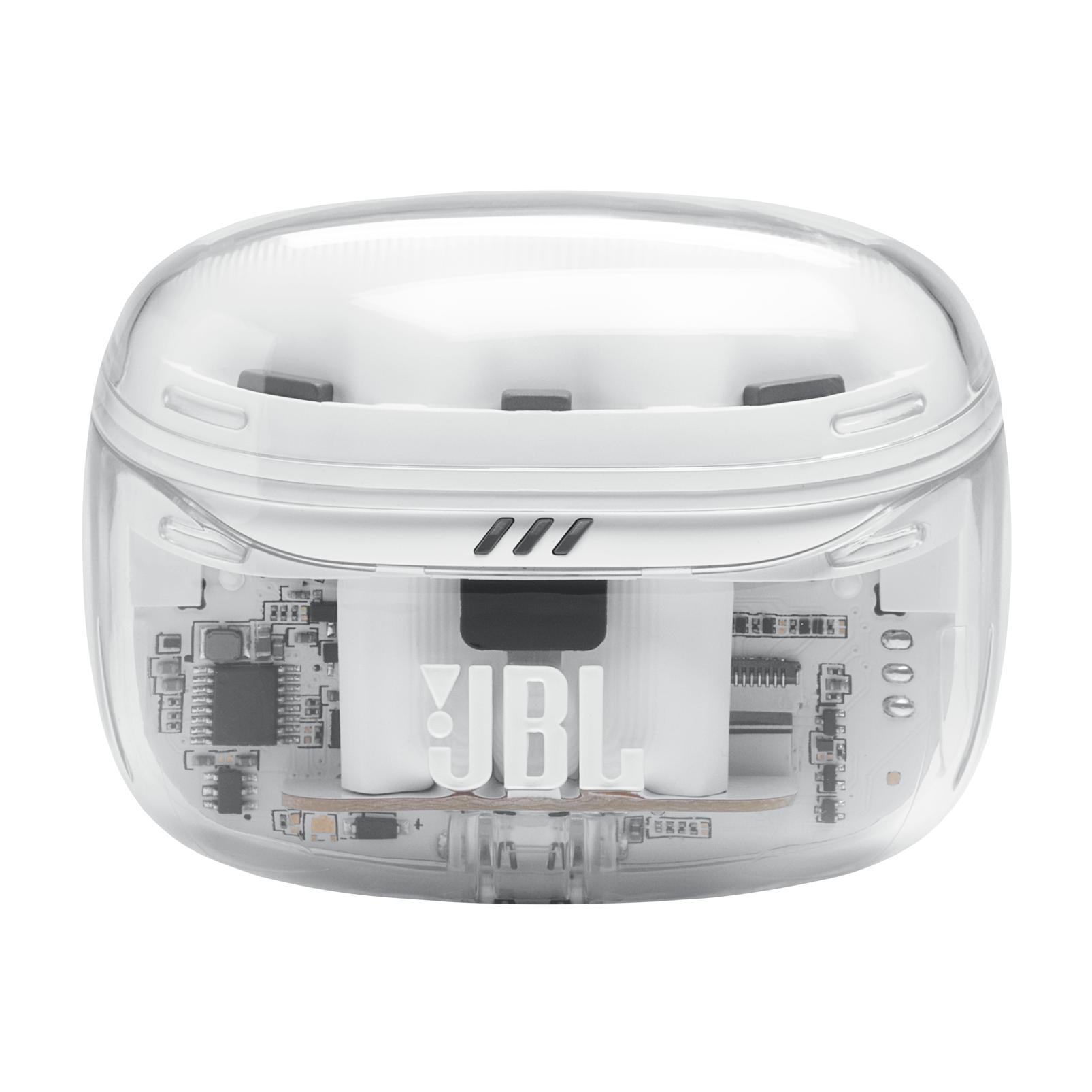 JBL Tune Beam 2 Ghost Edition - Ghost White - True Wireless Noise Cancelling Earbuds - Left